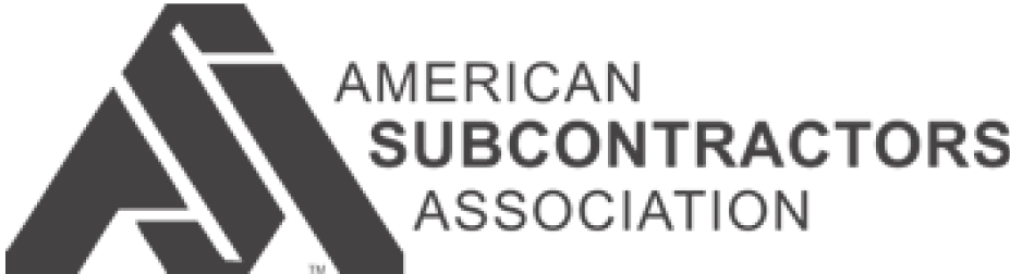 American Subcontractors Association logo.